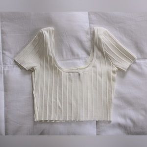 Kendall & Kylie Ribbed Top (M)